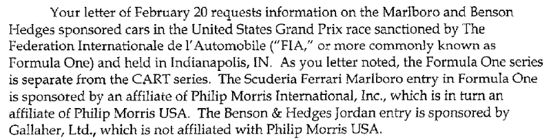 Illustration for article titled Ferrari, Jordan Sponsor Bumped by Penske at USGP, Firm Policies Itself